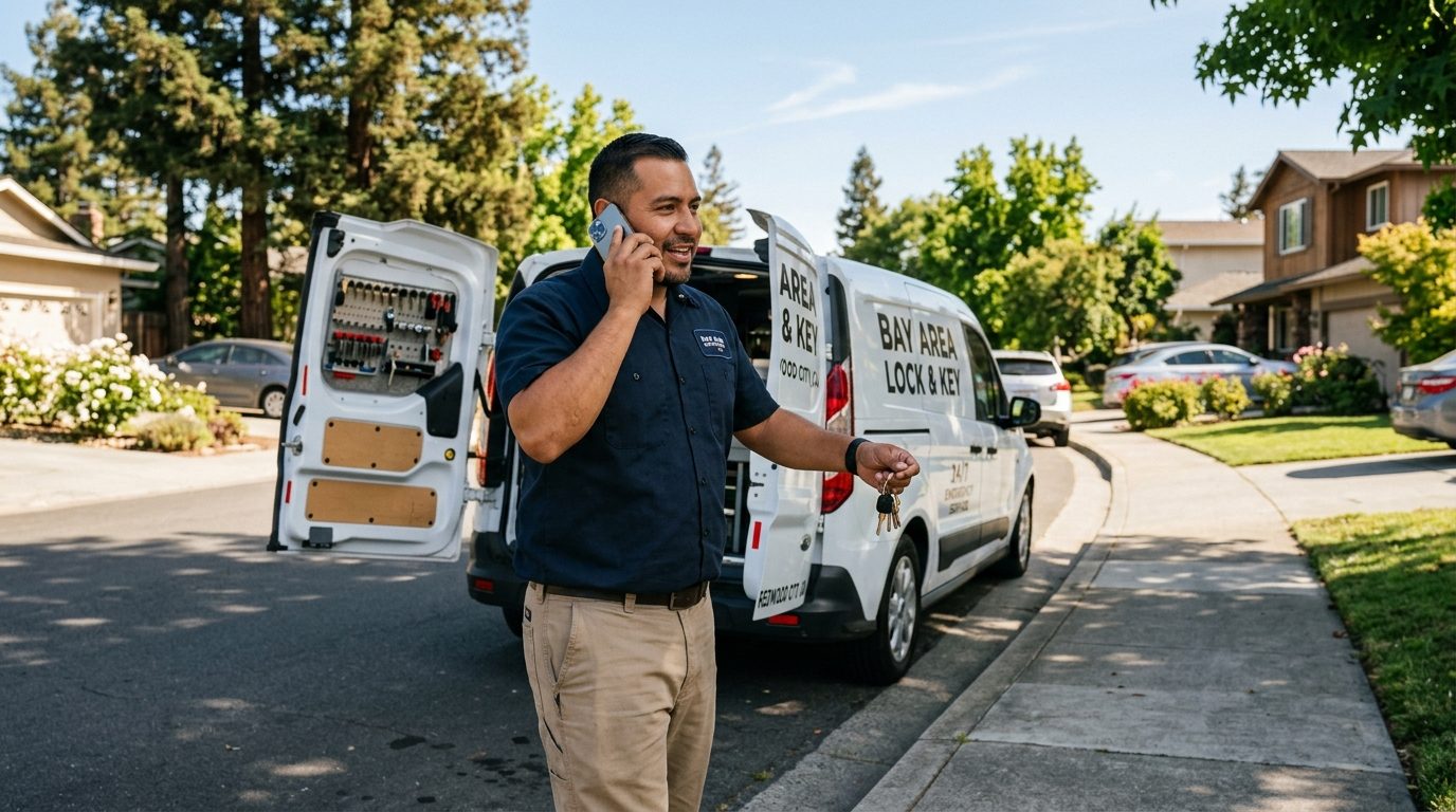 Locksmith contact and inquiry for Redwood City CA